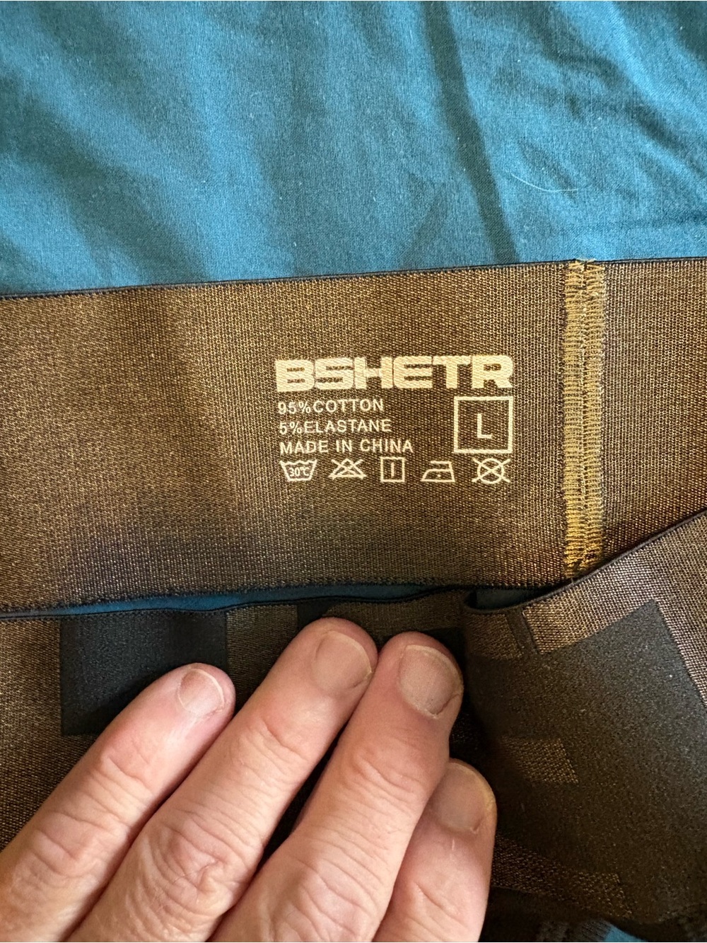 Men's Brown Stretch Cotton Joggers - Brown